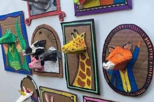 Maak je eigen 3D schilderij (met verf & lijm) - Bergentheim