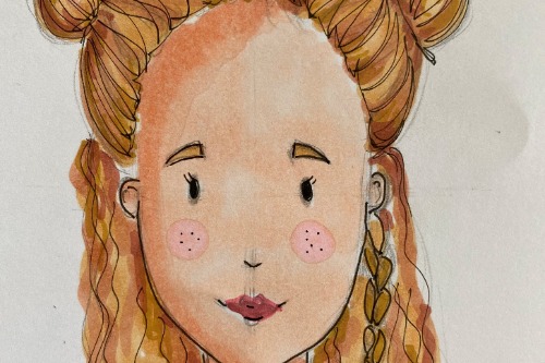 Tekenen (illustratie - met diverse tekenmaterialen) - Bergentheim