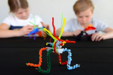 Bewegende robotjes (techniek & creativiteit) - Mariënberg