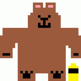 Maak-Middag Pixel-art 